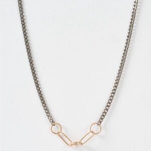 Acanthus 19” Mixed Metal Five Link Charm Holder Necklace, EUC, $1603 Retail